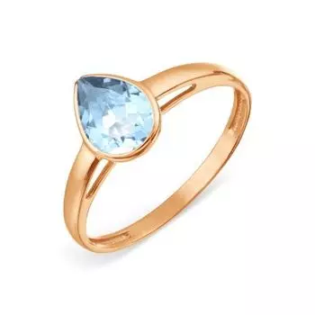 Кольцо с топазом Линии Любви