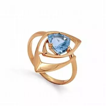 Кольцо с топазом Линии Любви