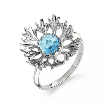 Кольцо с топазом Линии Любви