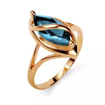 Кольцо с топазом Линии Любви