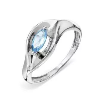 Кольцо с топазом Линии Любви
