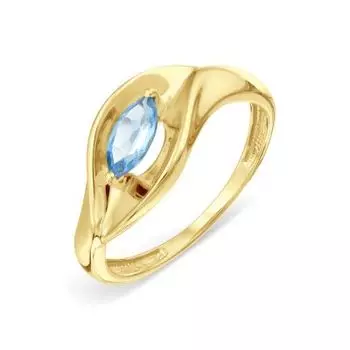 Кольцо с топазом Линии Любви