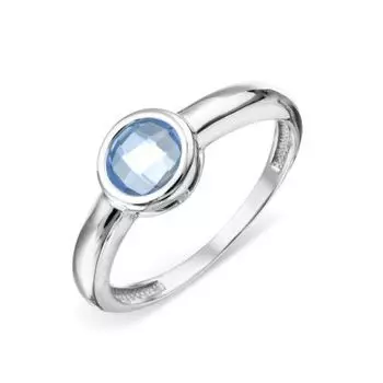Кольцо с топазом Линии Любви