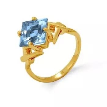 Кольцо с топазом Линии Любви