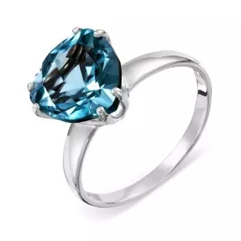 Кольцо с топазом Линии Любви