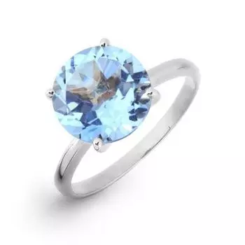 Кольцо с топазом Линии Любви