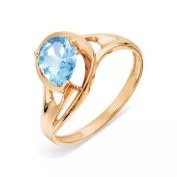 Кольцо с топазом Линии Любви