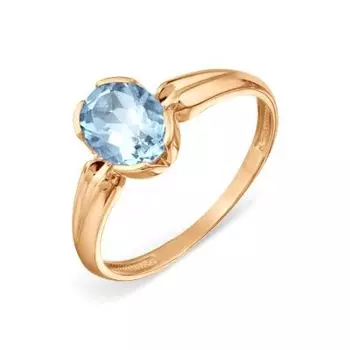 Кольцо с топазом Линии Любви