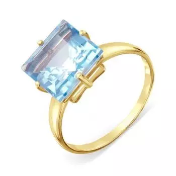 Кольцо с топазом Линии Любви