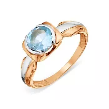 Кольцо с топазом Линии Любви