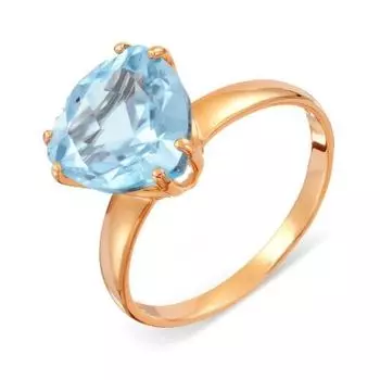 Кольцо с топазом Линии Любви