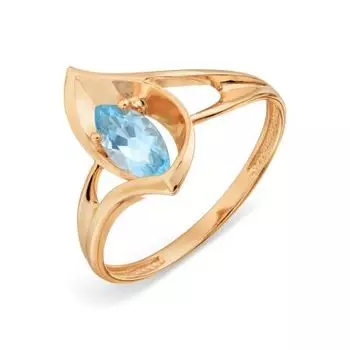 Кольцо с топазом Линии Любви