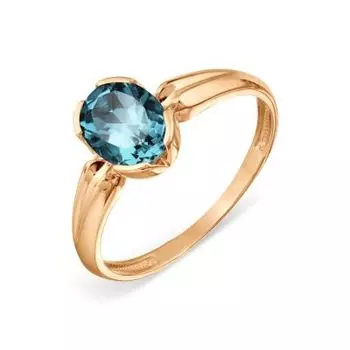 Кольцо с топазом Линии Любви