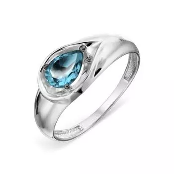 Кольцо с топазом Линии Любви