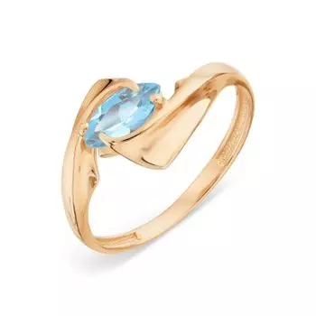 Кольцо с топазом Линии Любви