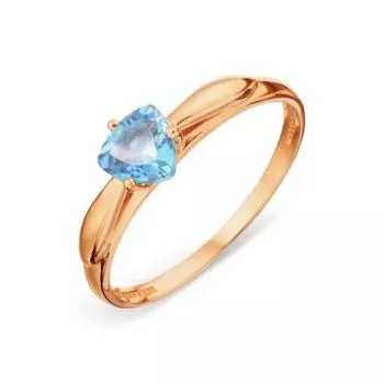 Кольцо с топазом Линии Любви