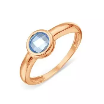 Кольцо с топазом Линии Любви