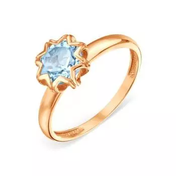 Кольцо с топазом Линии Любви