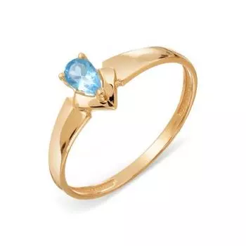 Кольцо с топазом Линии Любви