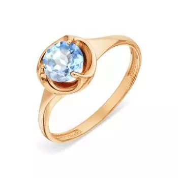 Кольцо с топазом Линии Любви