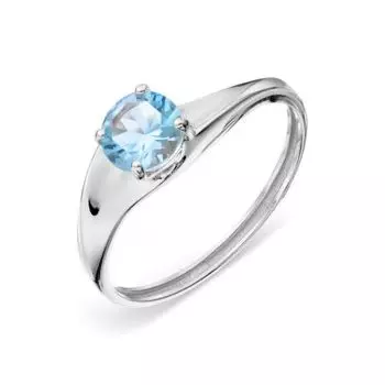 Кольцо с топазом Линии Любви