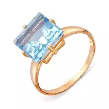 Кольцо с топазом Линии Любви