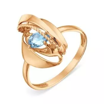 Кольцо с топазом Линии Любви