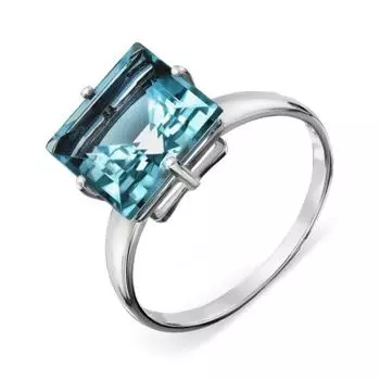 Кольцо с топазом Линии Любви