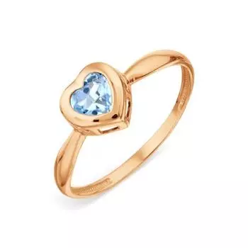 Кольцо с топазом Линии Любви