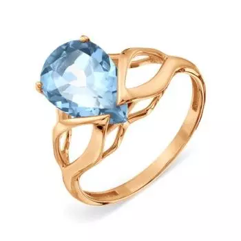 Кольцо с топазом Линии Любви
