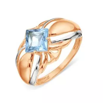 Кольцо с топазом Линии Любви