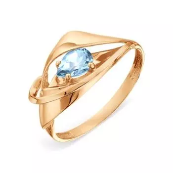 Кольцо с топазом Линии Любви