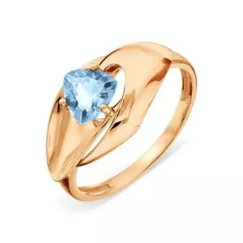 Кольцо с топазом Линии Любви