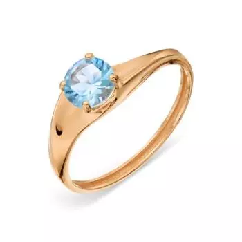 Кольцо с топазом Линии Любви