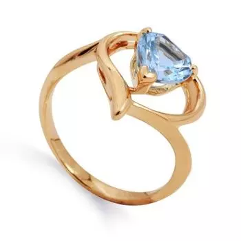 Кольцо с топазом Линии Любви