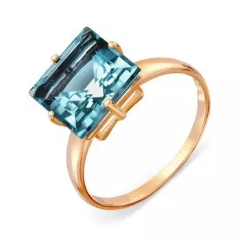Кольцо с топазом Линии Любви