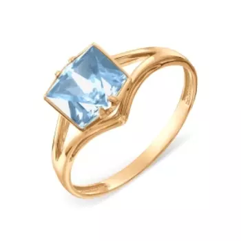 Кольцо с топазом Линии Любви