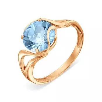 Кольцо с топазом Линии Любви