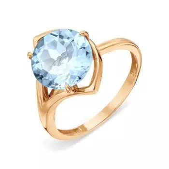 Кольцо с топазом Линии Любви