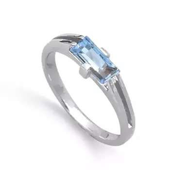 Кольцо с топазом Линии Любви