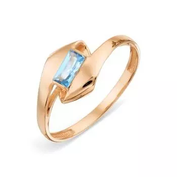 Кольцо с топазом Линии Любви