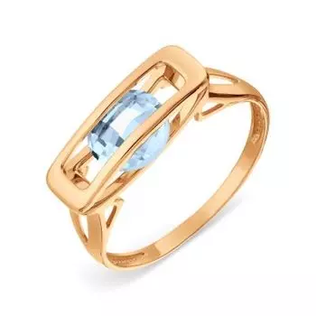 Кольцо с топазом Линии Любви