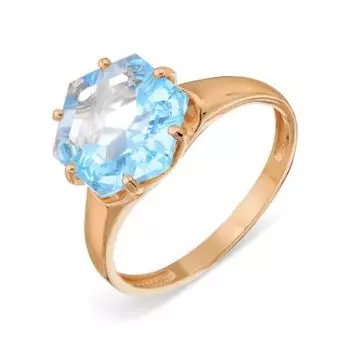 Кольцо с топазом Линии Любви