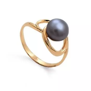 Кольцо с жемчугом Линии Любви