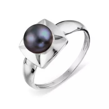 Кольцо с жемчугом Линии Любви