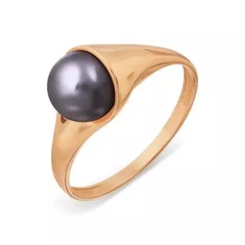 Кольцо с жемчугом Линии Любви