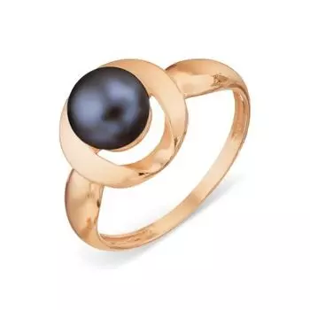 Кольцо с жемчугом Линии Любви