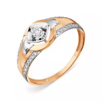 Кольцо с бриллиантами Линии Любви