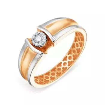 Кольцо с бриллиантами Линии Любви