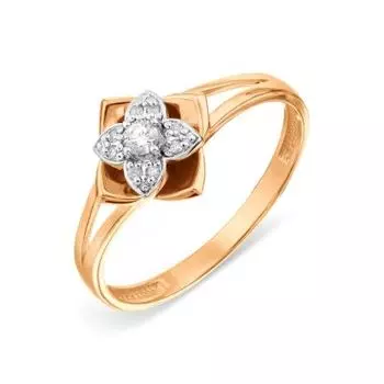 Кольцо с бриллиантами Линии Любви